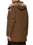 Back View - Click To Enlarge - CANADA GOOSE - ‘LANGFORD’ LOGO PATCH DETACHABLE HOOD PARKA