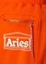 ARIES - Temple logo print cotton sweatshorts