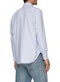 Back View - Click To Enlarge - ARIES - OXFORD FADED TEMPLE LOGO STRIPE COTTON SHIRT
