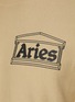  - ARIES - Temple logo print heavyweight cotton sweatshirt