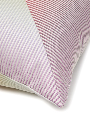 Detail View - Click To Enlarge - MISSONI - Oleg Gradient-Coloured Stripe Cushion