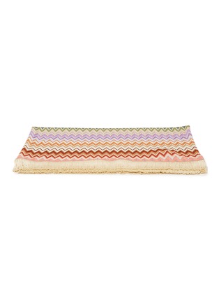 Main View - Click To Enlarge - MISSONI - MARGOT FRINGED EDGE THROW — 159A