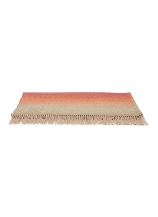Main View - Click To Enlarge - MISSONI - PASCAL FRINGED EDGE THROW — 156