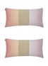 Main View - Click To Enlarge - MISSONI - Oleg Centre Band Gradient-Coloured Stripe Cushion