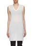 Main View - Click To Enlarge - RICK OWENS - V-NECK JERSEY TANK TOP