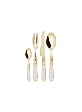 Main View - Click To Enlarge - CASA BUGATTI - Aladdin' 24K Gold Plated Stainless Steel Cutlery Set