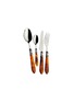 Main View - Click To Enlarge - CASA BUGATTI - Oxford' Stainless Steel Cutlery Set — Tortue