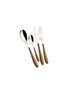 Main View - Click To Enlarge - CASA BUGATTI - Gioia Stainless Steel Cutlery Set — Maple