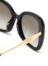 Detail View - Click To Enlarge - PRADA - Acetate Cateye Sunglasses