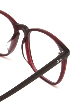 Detail View - Click To Enlarge - RAY-BAN - D SHAPE ACETATE FRAMES OPTICAL GLASSES