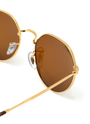 Detail View - Click To Enlarge - RAY-BAN - METAL ROUND FRAME GRADIENT LENS SUNGLASSES