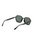 Figure View - Click To Enlarge - RAY-BAN - ACETATE ANGULAR FRMAE BLACK LENS SUNGLASSES