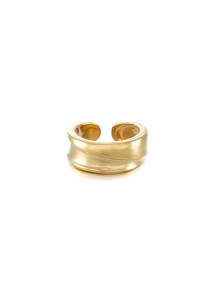 Main View - Click To Enlarge - PHILIPPE AUDIBERT - Britta' Adjustable 24k Gold-plated Brass Ring