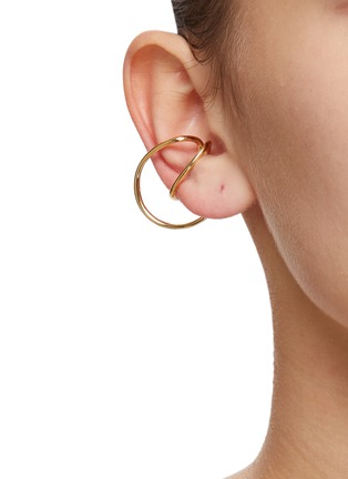 Figure View - Click To Enlarge - PHILIPPE AUDIBERT - Kason XL' Gold-plated Ear Cuff