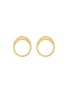 Main View - Click To Enlarge - PHILIPPE AUDIBERT - Sanna' 24k Gold-plated Brass Double Hoop Earrings