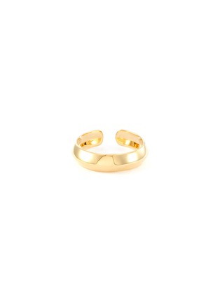 Main View - Click To Enlarge - PHILIPPE AUDIBERT - Ewa' Adjustable 24k Gold-plated Brass Ring