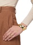 Figure View - Click To Enlarge - PHILIPPE AUDIBERT - Wanda' 24k Gold-plated Brass Cuff Bracelet