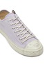 ACNE STUDIOS - TUMBLED CANVAS LOW TOP LACE UP SNEAKERS