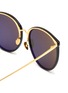 Detail View - Click To Enlarge - LINDA FARROW - Kings' Oversized Round Wayfarer Sunglasses