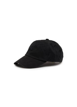 Main View - Click To Enlarge - ACNE STUDIOS - FACE LOGO EMBROIDERED COTTON BASEBALL CAP