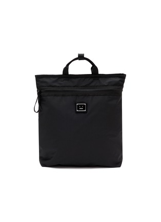 Main View - Click To Enlarge - ACNE STUDIOS - Face Plaque Nylon Backpack