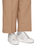 Acne Studios Toggle Lace Low Top Leather Sneakers Men Lane Crawford