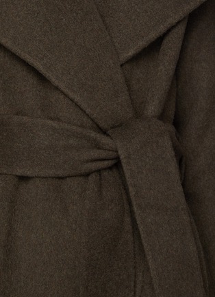  - FRAME - Double Face Recycled Wool Wrap Coat