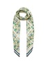Main View - Click To Enlarge - LOEWE - All-over Anagram Graphic Silk Scarf