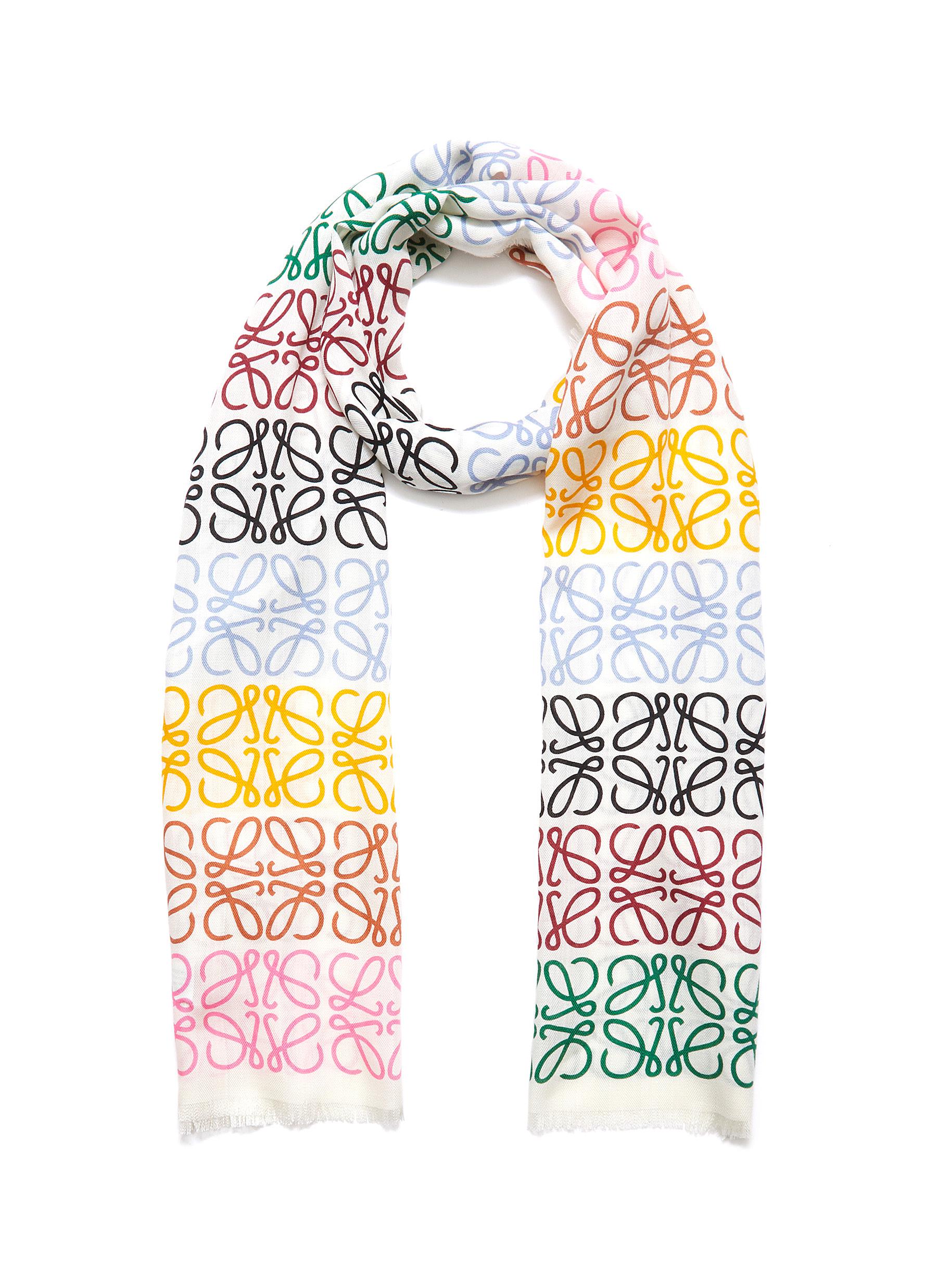 loewe cashmere scarf