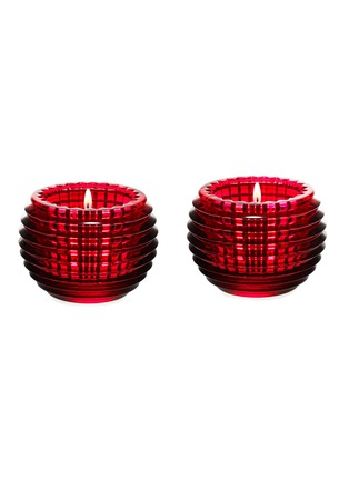Main View - Click To Enlarge - BACCARAT - Eye Votive Set of 2 — Red
