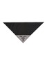 Detail View - Click To Enlarge - PRADA - Crystal Embellished Triangular Motif Re-Nylon Scarf