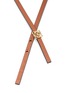 Detail View - Click To Enlarge - LOEWE - Anagram Buckle Calfskin Leather Belt