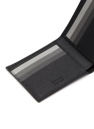 Detail View - Click To Enlarge - PRADA - Leather Money Clip Wallet