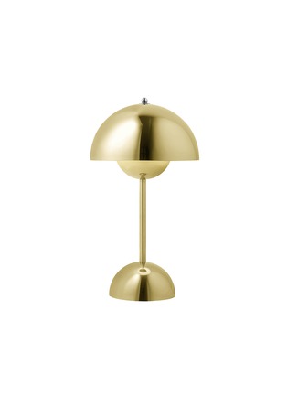 Main View - Click To Enlarge - &TRADITION - Flowerpot VP9' Portable Lamp — Brass-Plated