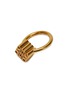 Detail View - Click To Enlarge - LOEWE - Gold-plated sterling silver anagram ring