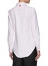 Back View - Click To Enlarge - THOM BROWNE - Embroidered Round Collar Button Down Shirt