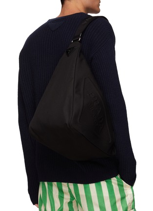 Figure View - Click To Enlarge - PRADA - ‘Show' triangular shoulder bag