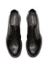 PRADA - Brushed Leather Derby Shoes