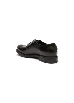  - PRADA - Brushed Leather Derby Shoes
