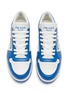 PRADA - ‘Downtown’ Perforated Low Top Lace Up Sneakers