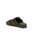  - PRADA - ‘Fusbett' asymmetric strap sandals