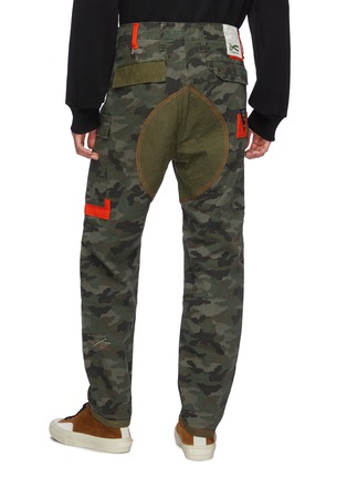 Back View - Click To Enlarge - DENHAM - Cargo' Contrast Stitching Pants
