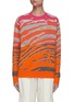 Main View - Click To Enlarge - STELLA MCCARTNEY - TIGER SCRATCH PRINTED JUMPER
