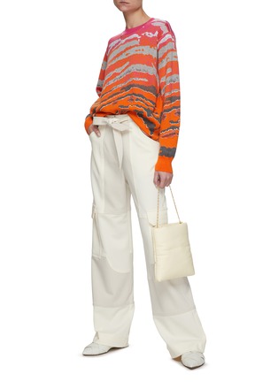 Figure View - Click To Enlarge - STELLA MCCARTNEY - TIGER SCRATCH PRINTED JUMPER