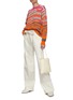 Figure View - Click To Enlarge - STELLA MCCARTNEY - TIGER SCRATCH PRINTED JUMPER