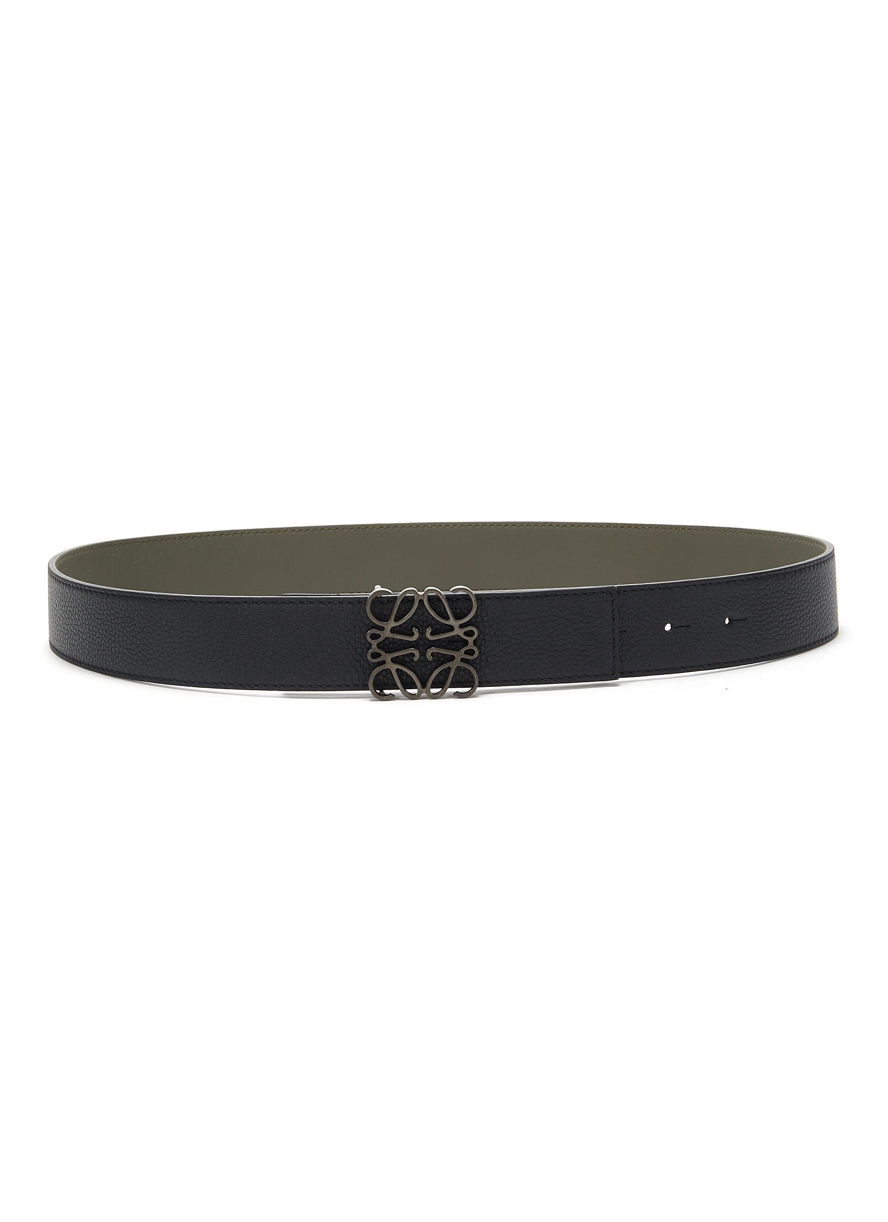 LOEWE REVERSIBLE ANAGRAM BELT 3.5CM Men Lane Crawford