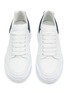 Detail View - Click To Enlarge - ALEXANDER MCQUEEN - Court' Low-Top Leather Sneakers