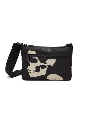 Main View - Click To Enlarge - ALEXANDER MCQUEEN - Skull Graphic Print Nylon Pouch