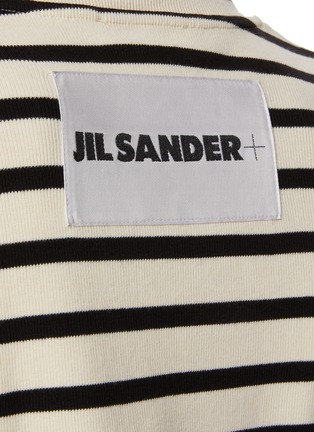  - JIL SANDER - Classic Stripe Cotton Jersey T-Shirt