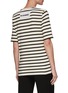 Back View - Click To Enlarge - JIL SANDER - Classic Stripe Cotton Jersey T-Shirt